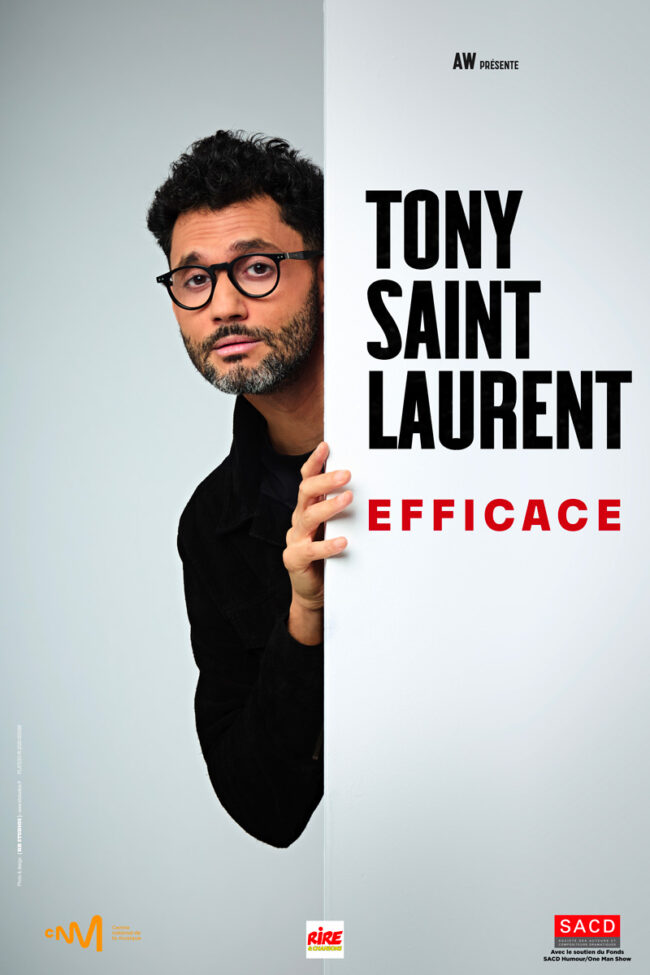 Affiche Tony Saint Laurent