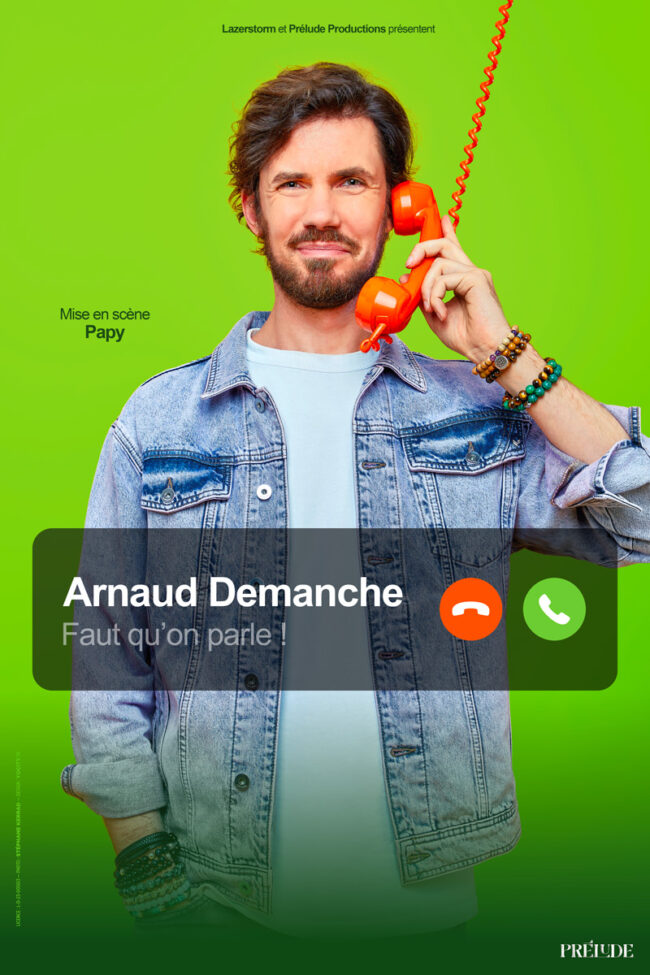 Affiche Arnaud Demanche