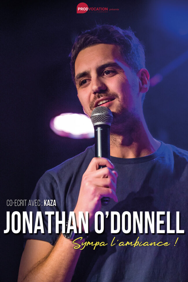 Affiche Jonathan O'Donnell