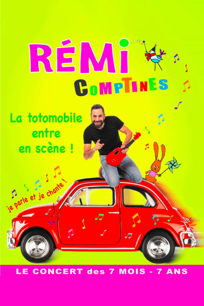 Affiche Rémi Comptines