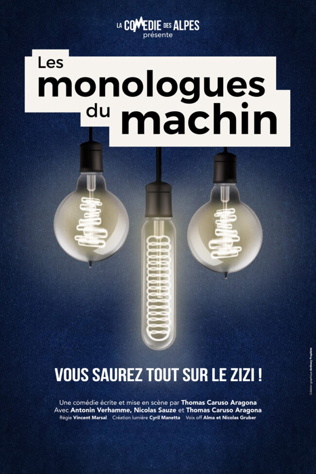 Affiche LES MONOLOGUES DU MACHIN