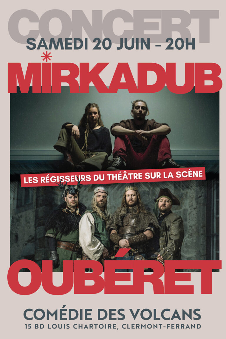 Affiche Mirkadub & Oubéret
